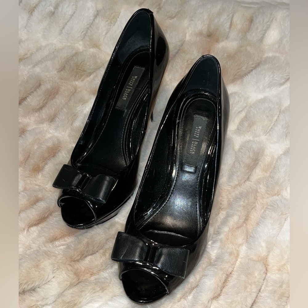 Black high heels